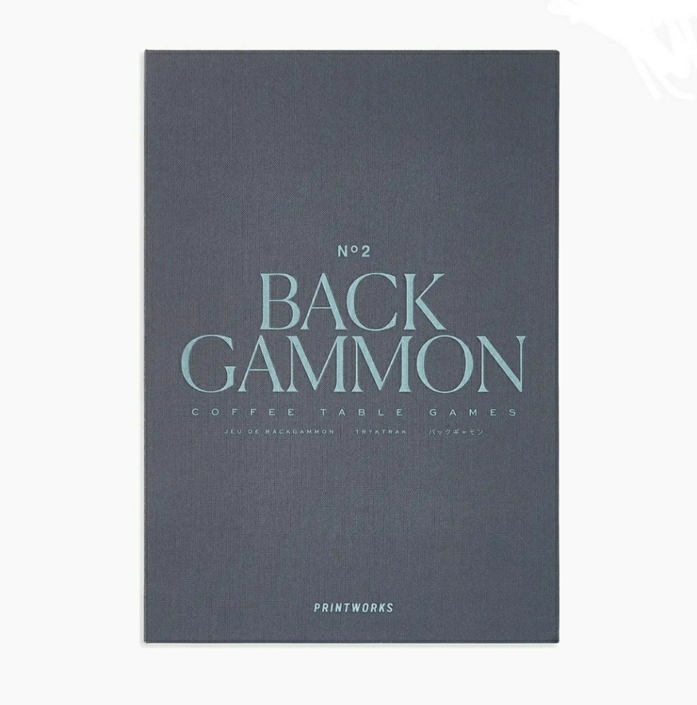 🆕️ Printworks Backgammon Coffee Table Game